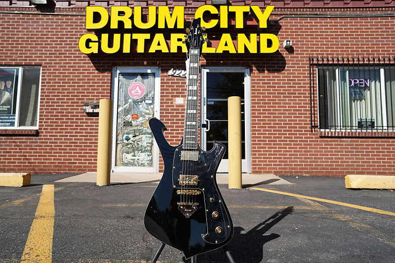 Ibanez FRM 350 Black Paul Gilbert 6-String Electric Guitar w Ibanez FRM 350 Black Paul Gilbert 6-String Electric Guitar w