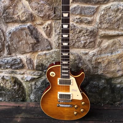 Gibson Custom Shop Historic 59 Les Paul Standard 2018 Honey Lemon Vos Lightly Aged 2018 - Honey Lemon image 2