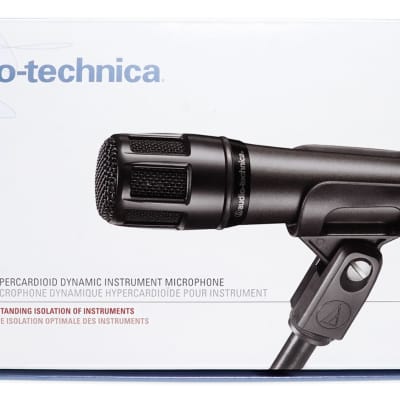 Audio Technica ATM650 Dynamic Guitar/Snare/Percussion Instrument Microphone Mic image 7
