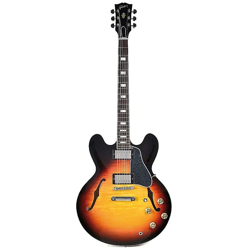 最終価格 Gibson Memphis ES-335 2017年製 2017 Gibson Memphis ES-335 Figured Cherry Semi-Hollow -SUPER