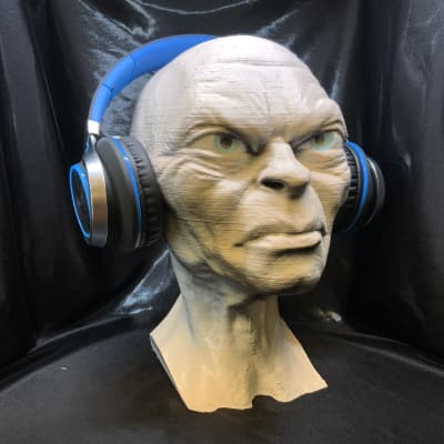 Gollum Headphone Stand! LOTR Headset Rack, like Sméagol/Hobbit/Elf/Troll/Orc/Ork image 12