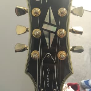 Epiphone Les Paul Custom Pro Ebony with hard case | Reverb