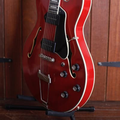 Eastman T64/V-T Antique Red Hollowbody Electric Guitar image 9