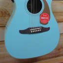 New Fender® Malibu Player Walnut Fingerboard Acoustic Electric Guitar Aqua Splash