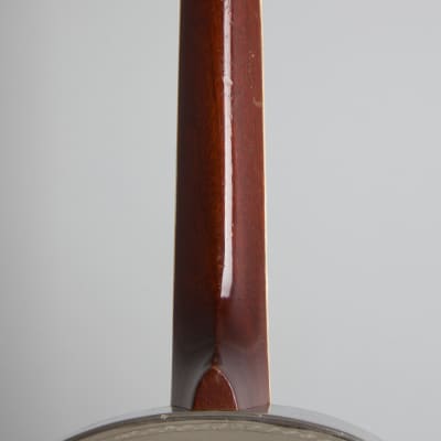 National  Style 1 Tricone Roundneck Resophonic Guitar (1935), ser. #S-5773, original black hard shell case. image 9