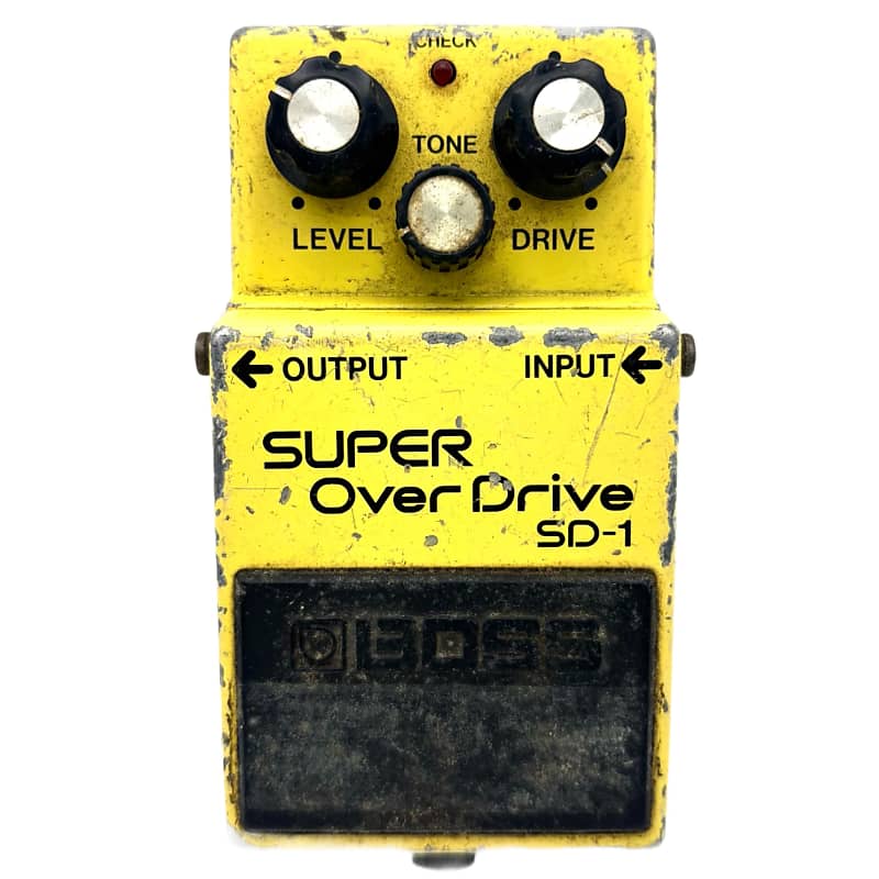 BOSS SD-1 SUPER Over Drive 1986年　ボス　日本製 Boss SD-1 Super Overdrive 1981 - 1988 Made In Japan | Reverb