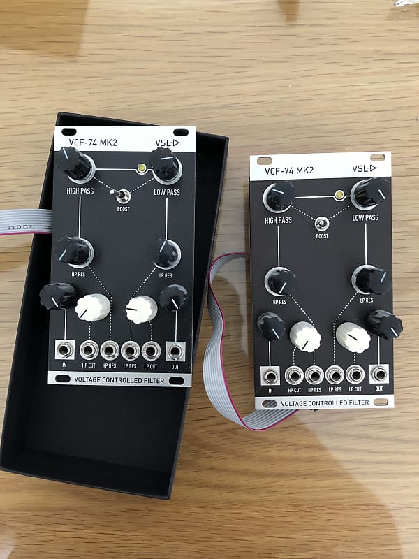 Vintage Synth Lab VCF74 MK2. Sold as a pair. Reverb