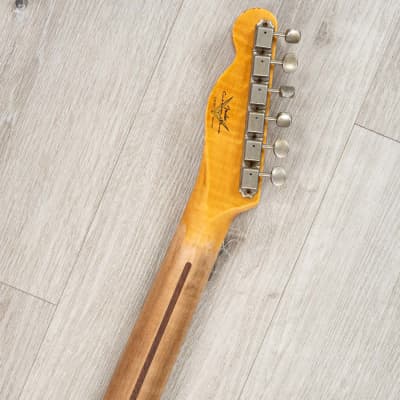 Fender Custom Shop Limited Edition Dual P90 Tele Relic Guitar, Black Paisley image 10