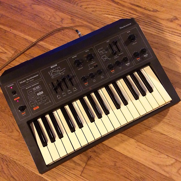 rare birds: Technics SY-1010 analog mono synth - YouTube