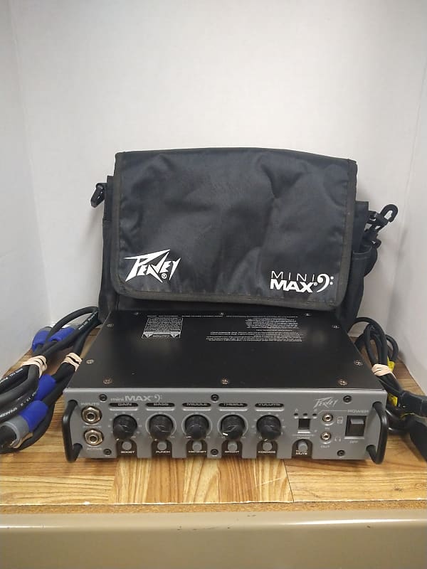 Peavey Minimax V2 600 Watt Mini Bass Head | Reverb