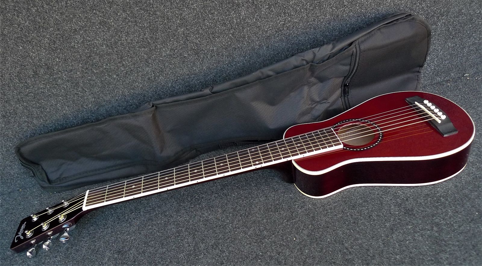 Johnson JG-TR2 Trailblazer Travel Red | Reverb