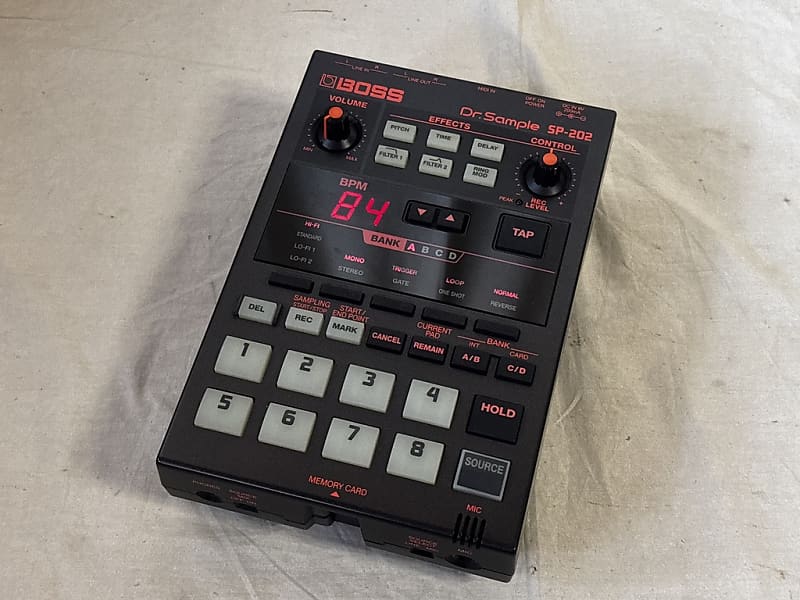 BOSS ボス サンプラー　SP-202 Dr.Sample ドラムマシン Boss SP-202 Dr. Sample Sampler 1998 - 2001 | Reverb
