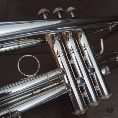 70's Bach Stradivarius 43 Corporation case mouthpiece | Gamonbrass trumpet image 17