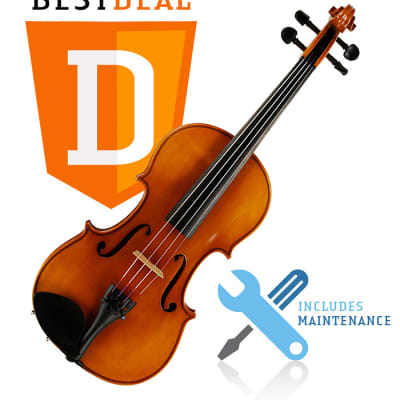 Brandenburg 880 Violin Outfit 1/2,3/4, 4/4 w/ Case and Bow, Our Best Deal image 1