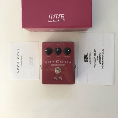 BBE Sound VC-3080 Varicomp Vari Comp Compressor Rare Guitar Effect Pedal + Box for sale