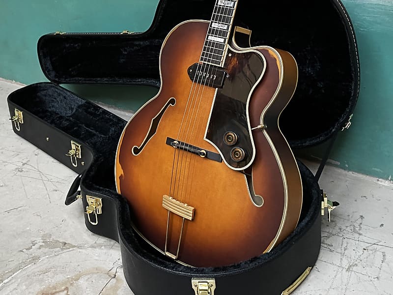 Levin 18" Jazz Guitar, Gibson Super 400, Sunburst image 1