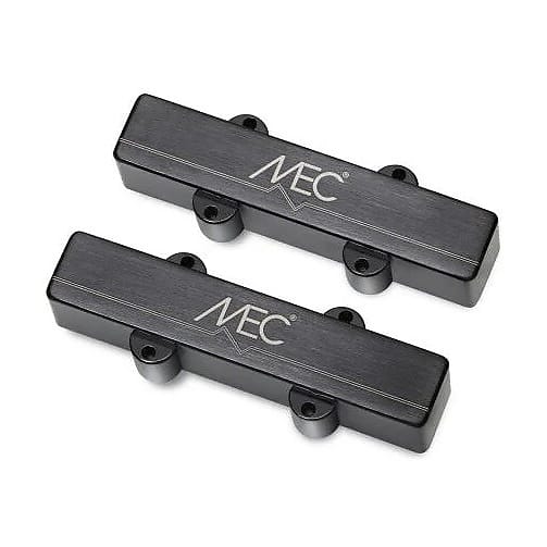 MEC Active J/J Pickups Set for 4 String Bass, Metal Covers