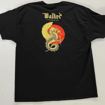 Walker Guitar Small T-Shirt 2021 Black image 2