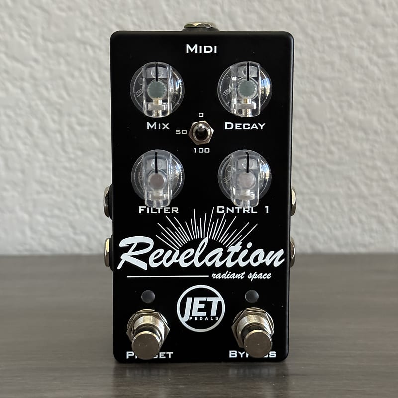 Jet Pedals Revelation V3 2023 Black Reverb