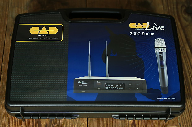 CAD WX3000 Wireless Dynamic Microphone System w/ D90 Capsule image 1