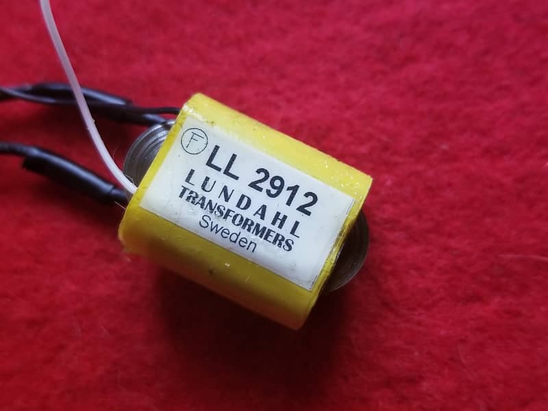 Lundahl Ribbon mic Transformer LL2912 Reverb