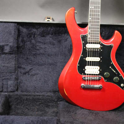 1981 Gibson Victory X MV-10 with Stopbar Tailpiece - Candy Apple Red image 2