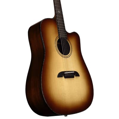 Alvarez MD70ce Custom Masterworks Dreadnought Guitar Acoustic Electric, Armrest with Cutaway 2024 - Natural Gloss image 4
