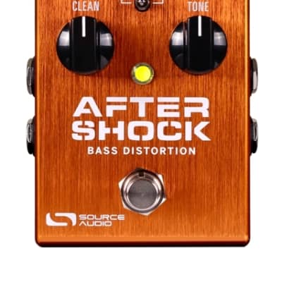 Reverb.com listing, price, conditions, and images for source-audio-aftershock-bass-distortion