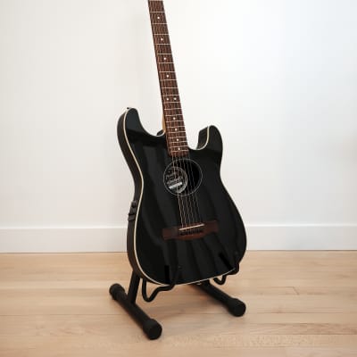 Fender Stratacoustic Deluxe Black 2009 Hybrid Electric/Acoustic 