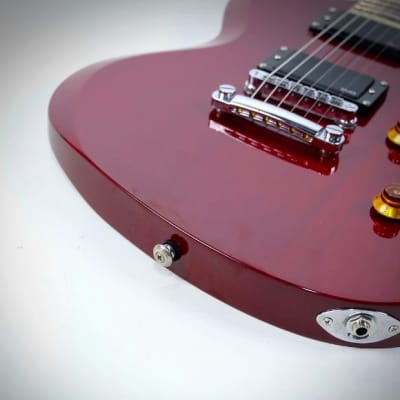 Carparelli Diesel Handmade Baritone Guitar Mahogany Indian Rosewood 27 inch scale 2021 - Wine Red image 2