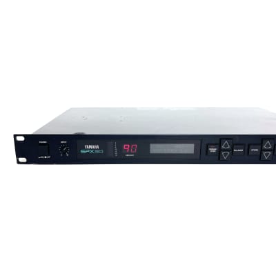 Yamaha SPX90 Digital Sound Processor 1980s - Vintage Effect Rack Black image 3