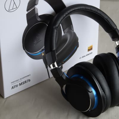 Audio-Technica ATH-MSR7b Black - with Original Packaging and