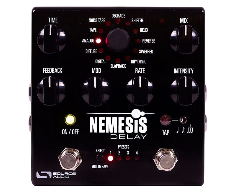 Used Source Audio SA260 Nemesis Delay One Series Guitar Effects Pedal image 1
