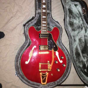 Epiphone ES 355 Bigsby limited edition 2010 Red cherry | Reverb