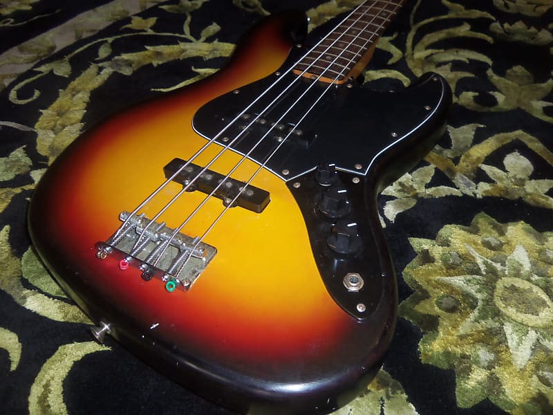 Tokai JB-60 Jazz Bass 1980's Sunburst