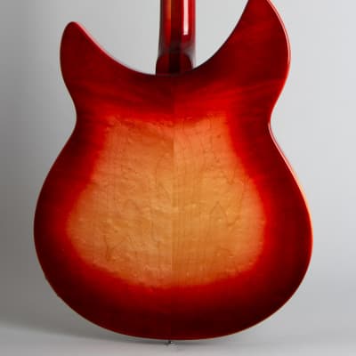 Rickenbacker Model 335 Semi-Hollow Body Electric Guitar (1966), ser. #FI-3126, original silver tolex hard shell case. image 4