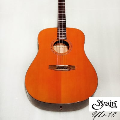S.Yairi YD-18 All Solid Sitka Spruce & Mahogany acoustic guitar Dreadnaught ( in Vintage gloss) image 1