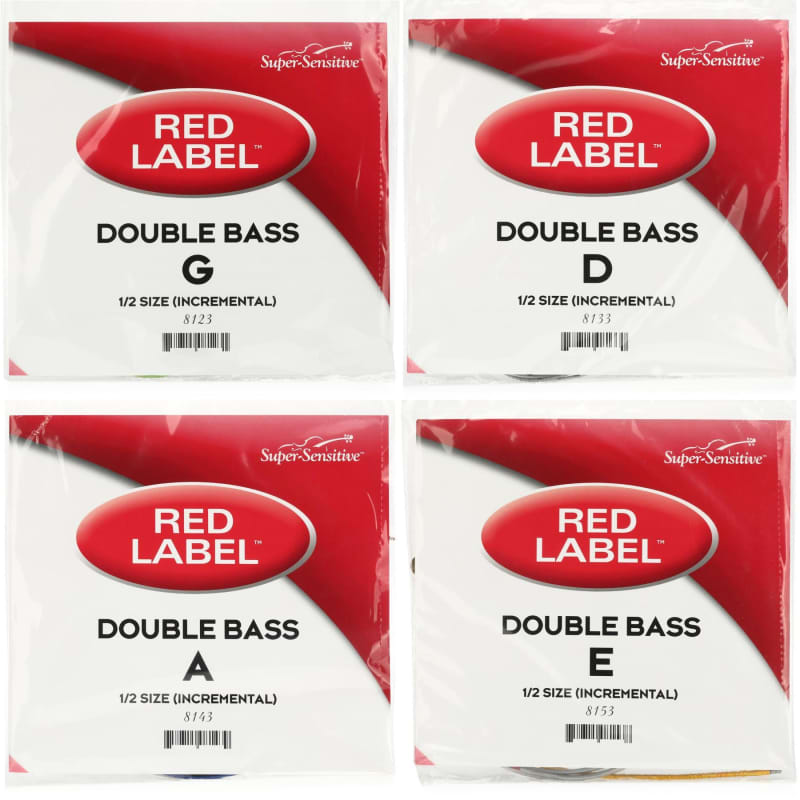 Super-Sensitive Double Bass Set Red Label Junior Size, SS810J  Super-Sensitive SS810J SPS_SS810J
