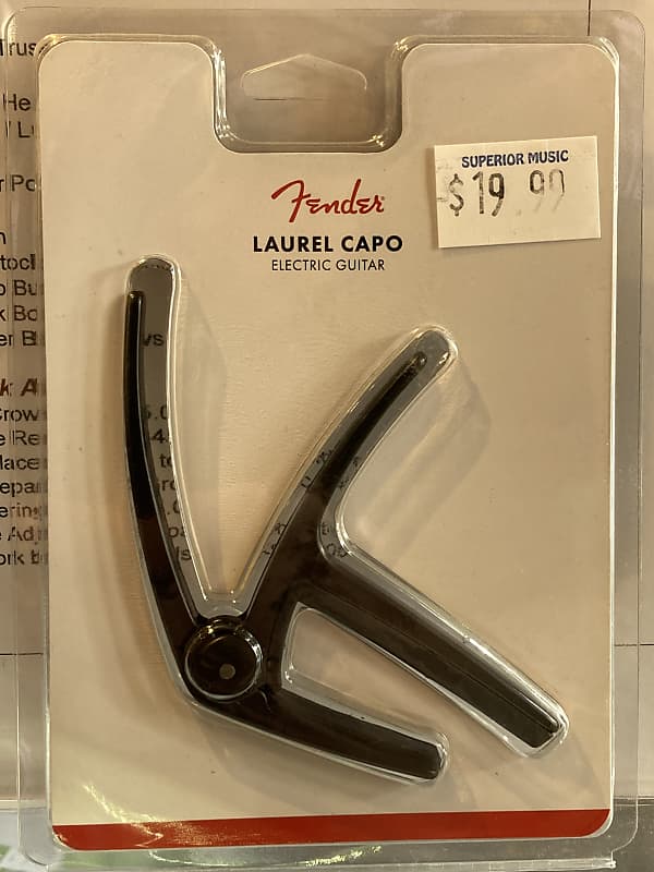 Fender Capo -Black Electric 6 string - Laurel image 1