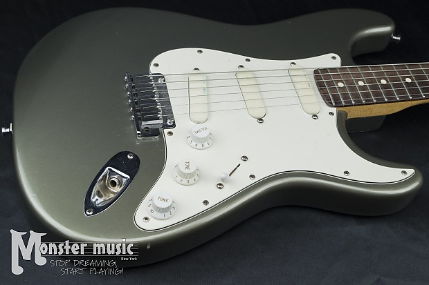 Fender Stratocaster Plus Deluxe Rare Pewter Color 1990