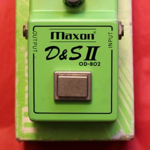 Maxon OD-802 RC4558P Malaysia Vintage