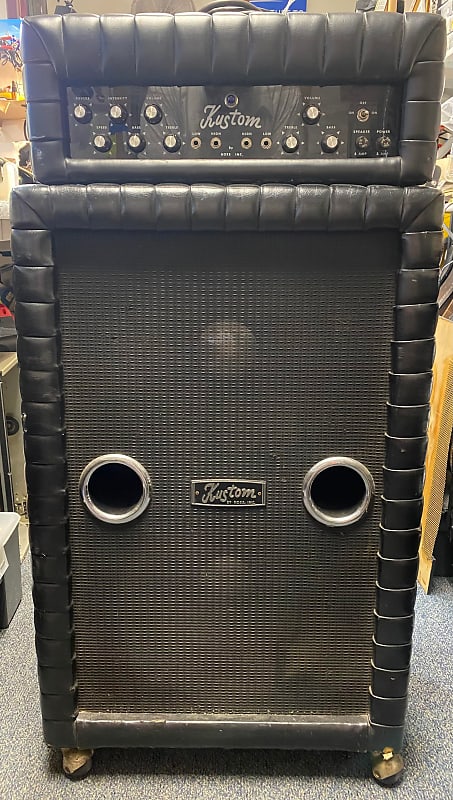 1960s/70s Kustom L795RV Amp and Cabinet | Reverb