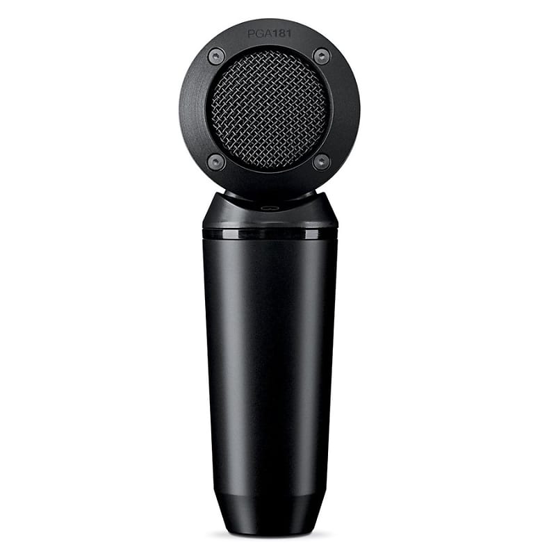 Shure PGA181 XLR Side-Address Cardioid Condenser Microphone XLR-XLR cable. image 1