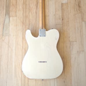 1956 Fender Telecaster Vintage Guitar Blonde One Owner 100% Stock w/ Tweed Champ image 4