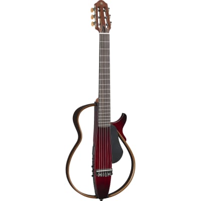 Yamaha SLG200N Nylon String Silent Guitar - Crimson Red Burst for sale