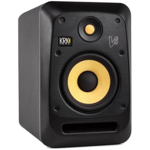 KRK V-Series V6 S4 Powered Monitor, Black, Single Speaker image 4