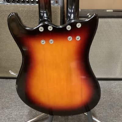 1960s Mosrite Joe Maphis Double Neck 6/12 Sunburst image 5