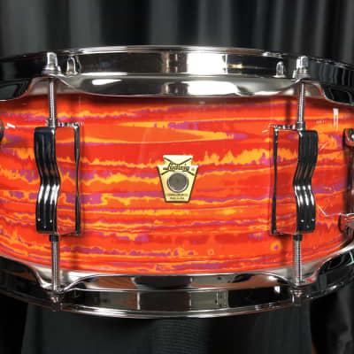 Ludwig Jazz Fest 5.5x14 in. Snare Drum Mod Orange Legacy Mahogany