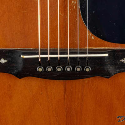 1971 David Russell Young Dreadnought, Indian Rosewood/Cedar image 6