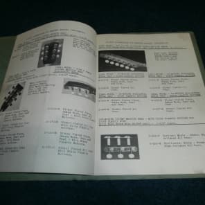 Vintage 1950 Kluson Musical Instrument Parts Catalog! Tuners, Tailpieces! RARE! image 3